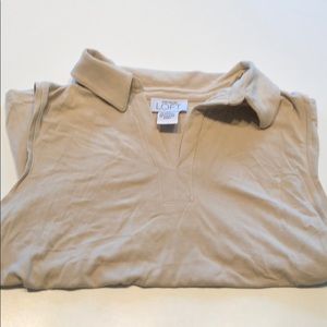 Ann Taylor Loft Collared Tank Top